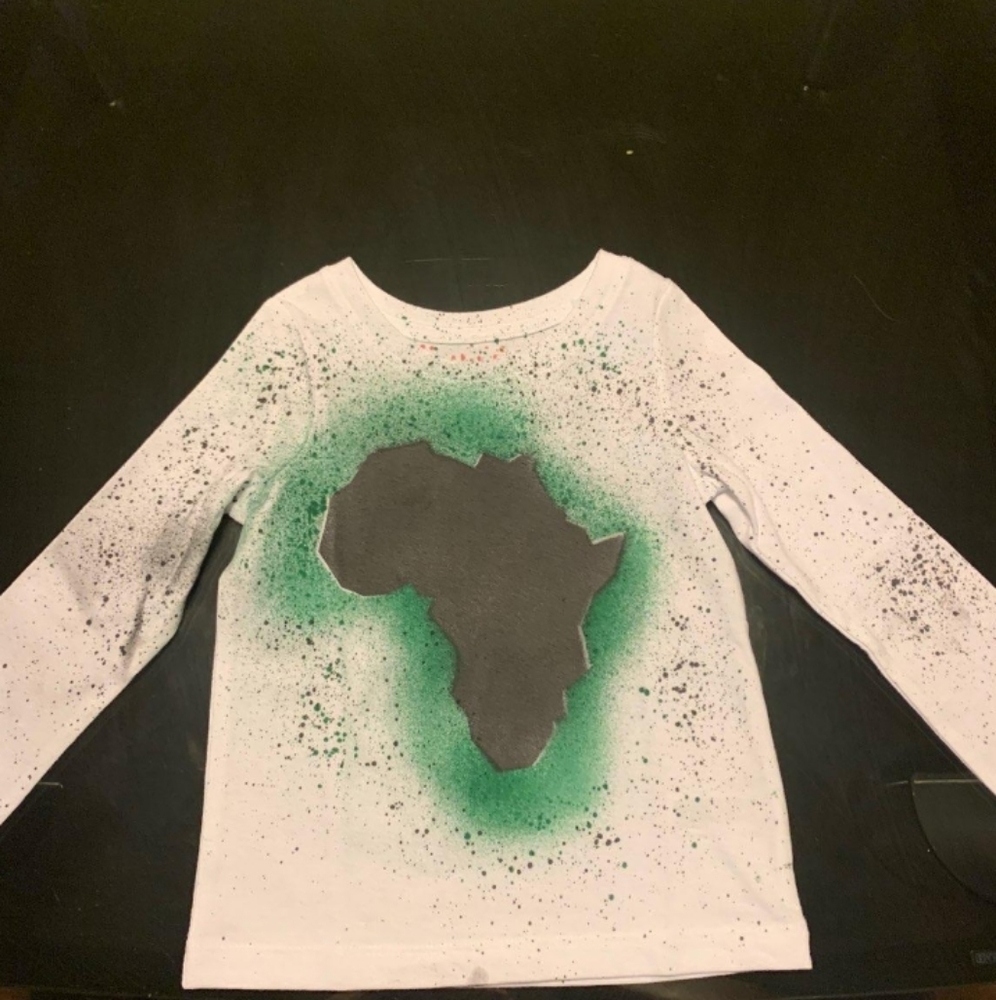 Little Goddess Vibes Custom Handmade Shirt-Green